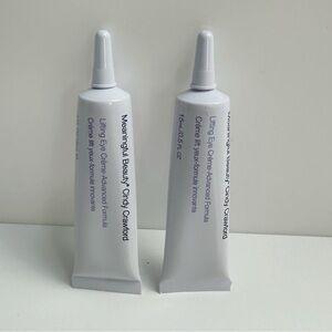 Meaningful Beauty Cindy Crawford Lighting Eye Creme Advanced Formula Lot of 2